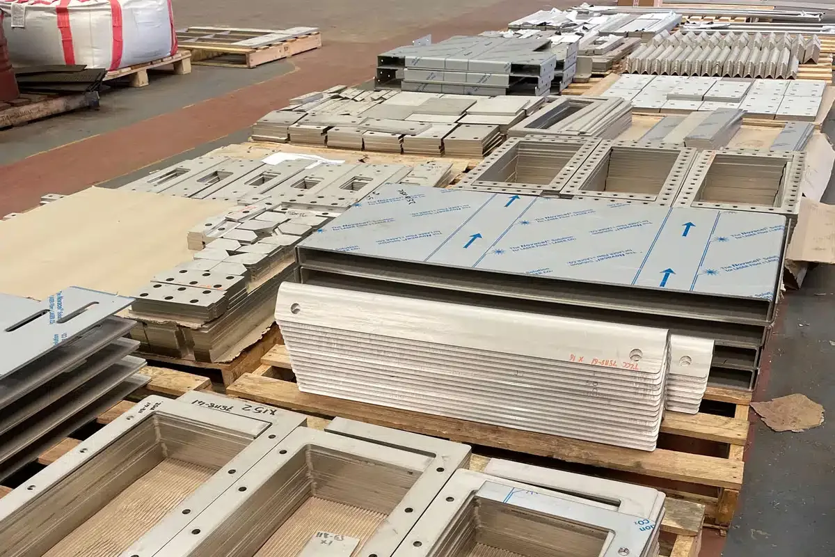 Mild steel cut sheet parts