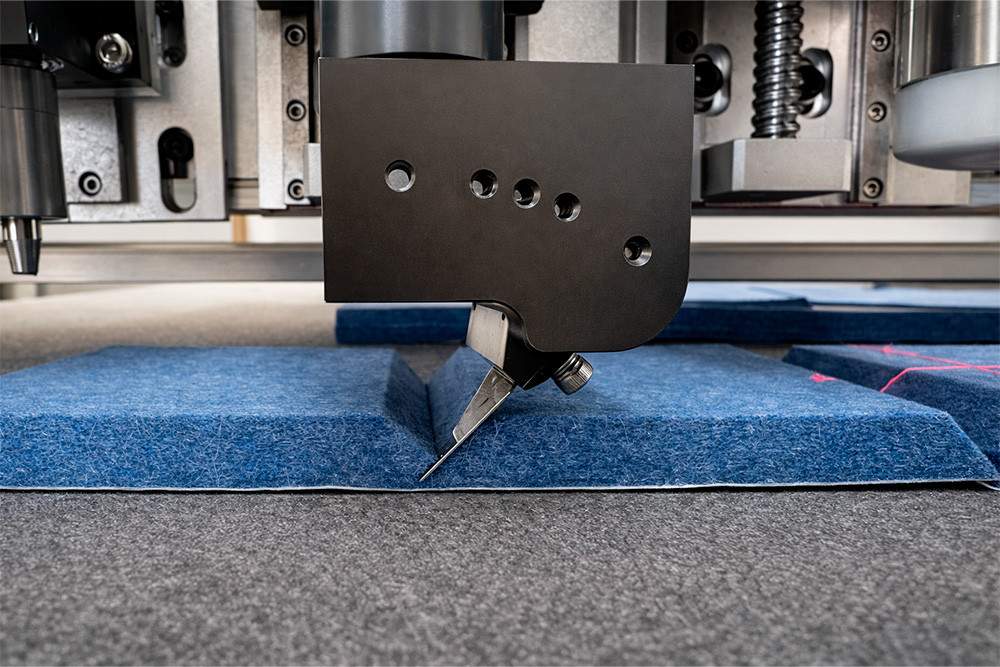 Acoustic Felt Panel Cutting
